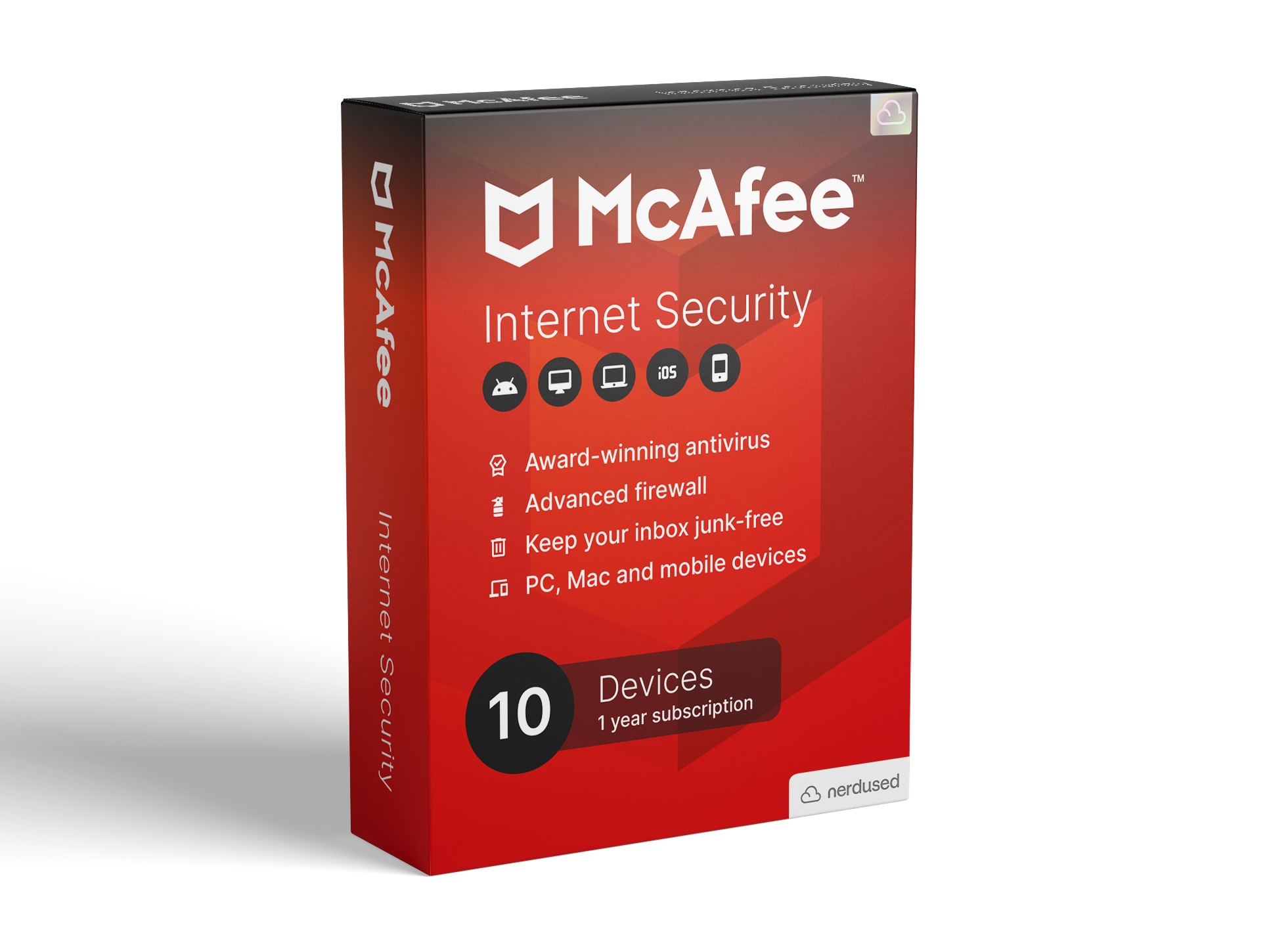 McAfee Internet Security 2025 - 10 Device - GLOBAL Key - Antivirus Software - Activation Windows/Mac/Android/iOS 1 Year Subscription McAfee Internet Security 2025 - 10 Device - GLOBAL Key - Antivirus Software - Activation Windows/Mac/Android/iOS 1 Year Subscription
